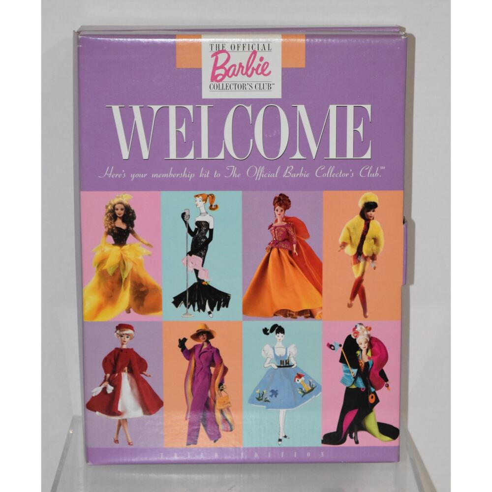The Official Barbie 3rd Edition Welcome Kit Collector's Club W/ Pin!